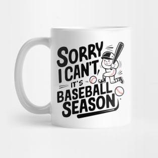 baseball player season Mug